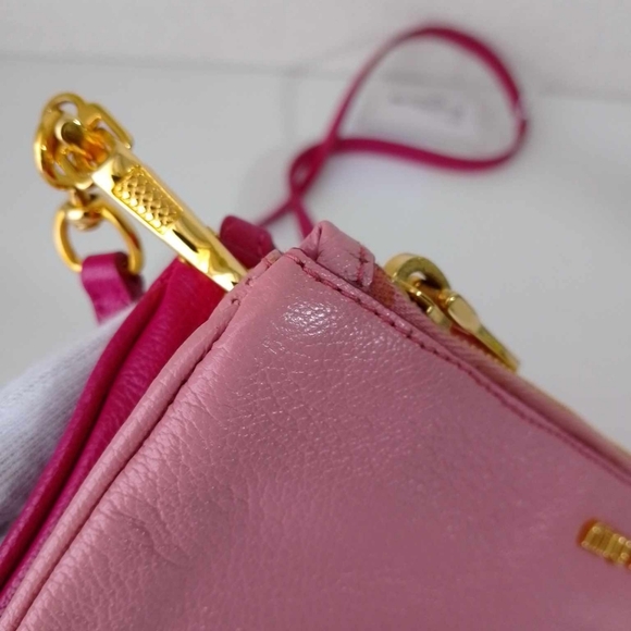 MIU MIU Pink/Fuchsia Duo Bag - Picture 15 of 16